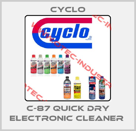 C-87 QUICK DRY ELECTRONIC CLEANER -big