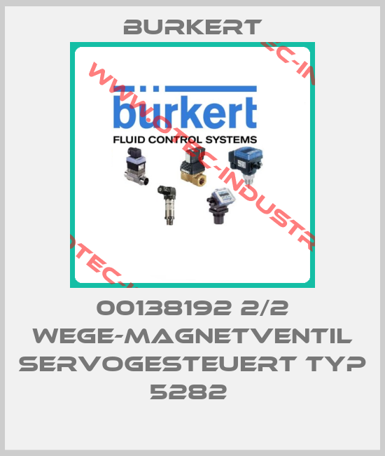 00138192 2/2 WEGE-MAGNETVENTIL SERVOGESTEUERT TYP 5282 -big