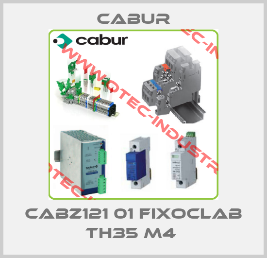 CABZ121 01 FIXOCLAB TH35 M4 -big