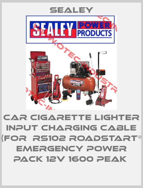 CAR CIGARETTE LIGHTER INPUT CHARGING CABLE (FOR  RS102 ROADSTART® EMERGENCY POWER PACK 12V 1600 PEAK -big