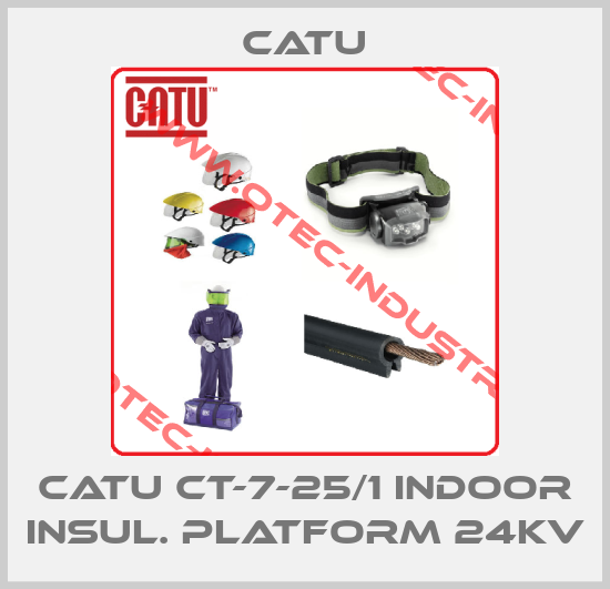 CATU CT-7-25/1 INDOOR INSUL. PLATFORM 24KV-big