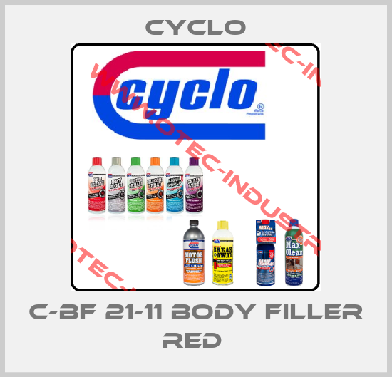 C-BF 21-11 BODY FILLER RED -big