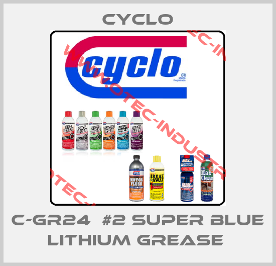 C-GR24  #2 SUPER BLUE LITHIUM GREASE -big