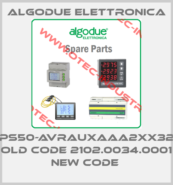 RPS50-AVRAUXAAA2XX32X old code 2102.0034.0001 new code -big