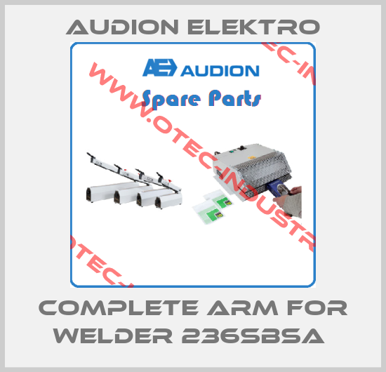 COMPLETE ARM FOR WELDER 236SBSA -big