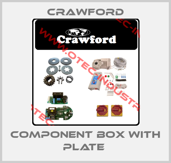 COMPONENT BOX WITH PLATE -big