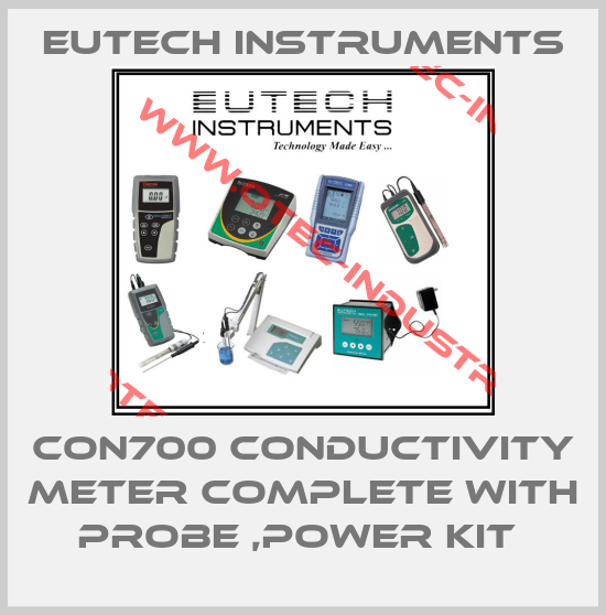 CON700 CONDUCTIVITY METER COMPLETE WITH PROBE ,POWER KIT -big