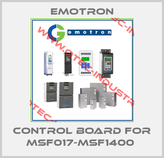 CONTROL BOARD FOR MSF017-MSF1400 -big
