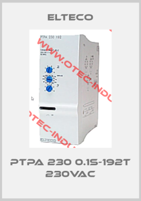 PTPA 230 0.1s-192t 230VAC-big