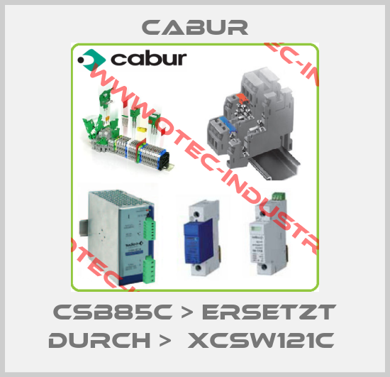 CSB85C > ERSETZT DURCH >  XCSW121C -big