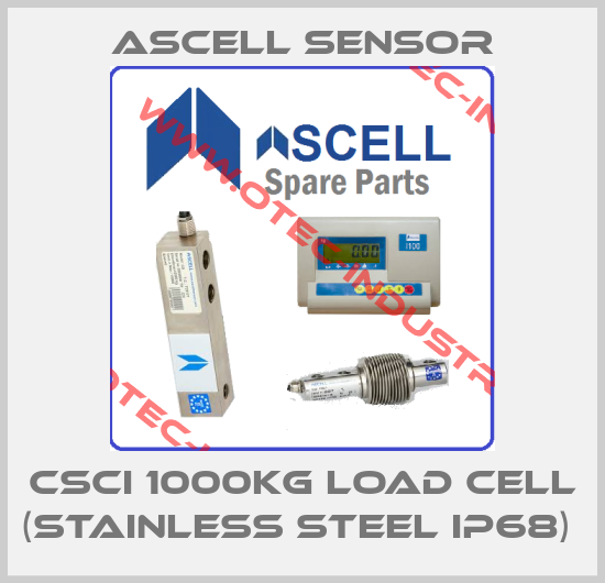 CSCI 1000KG LOAD CELL (STAINLESS STEEL IP68) -big