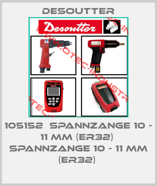 105152  SPANNZANGE 10 - 11 MM (ER32)  SPANNZANGE 10 - 11 MM (ER32) -big