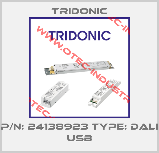 P/N: 24138923 Type: DALI USB-big