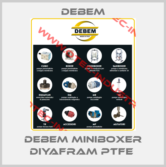 DEBEM MINIBOXER DIYAFRAM PTFE -big