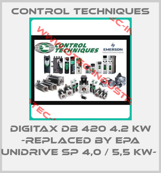 DIGITAX DB 420 4.2 KW -REPLACED BY EPA UNIDRIVE SP 4,0 / 5,5 KW- -big