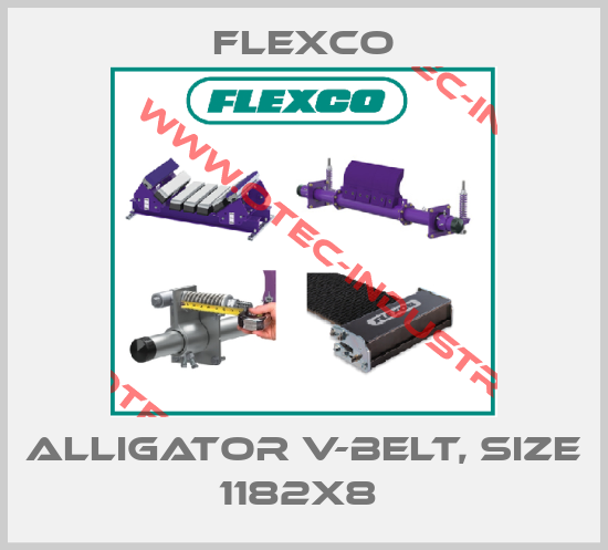 Alligator V-Belt, size 1182x8 -big