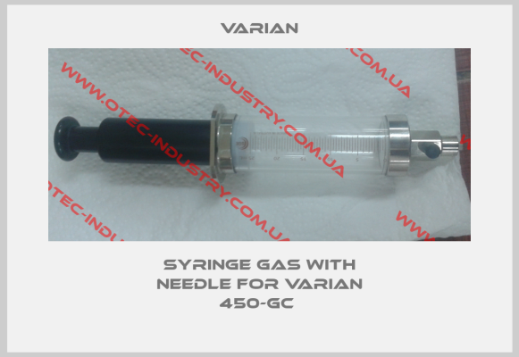 Syringe gas with needle for VARIAN 450-GC -big