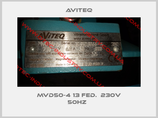 MVD50-4 13 FED.  230V 50HZ  -big