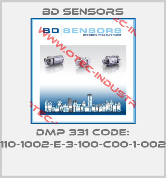 DMP 331 CODE: 110-1002-E-3-100-C00-1-002 -big