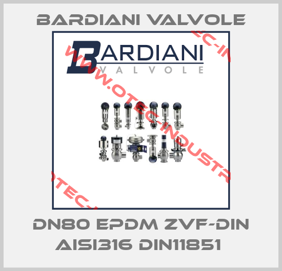 DN80 EPDM ZVF-DIN AISI316 DIN11851 -big