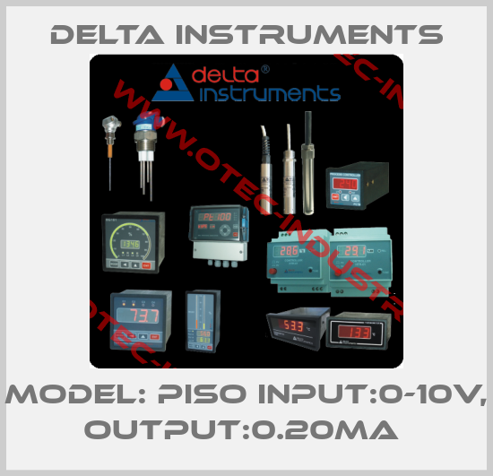 Model: PISO Input:0-10V, Output:0.20ma -big