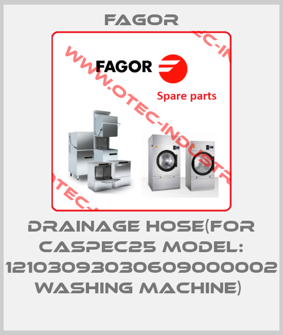 DRAINAGE HOSE(FOR CASPEC25 MODEL: 12103093030609000002 WASHING MACHINE) -big