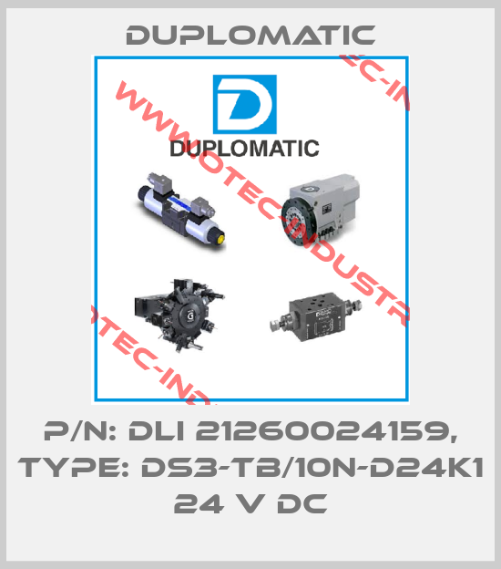 P/N: DLI 21260024159, Type: DS3-TB/10N-D24K1 24 V DC-big