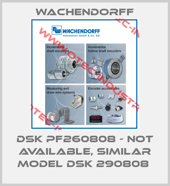 DSK PF260808 - not available, similar model DSK 290808 -big