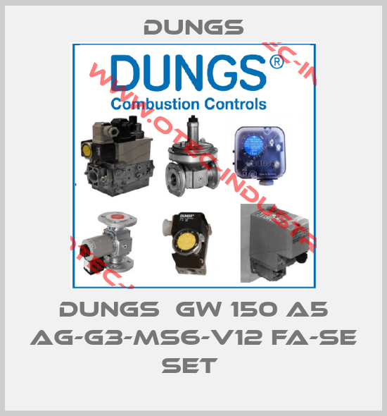 DUNGS  GW 150 A5 AG-G3-MS6-V12 FA-SE SET -big