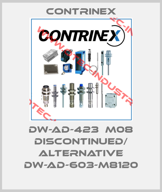 DW-AD-423  M08 DISCONTINUED/ ALTERNATIVE DW-AD-603-M8120-big