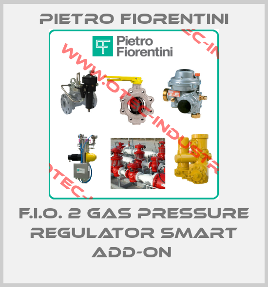 F.I.O. 2 Gas Pressure Regulator Smart add-on -big