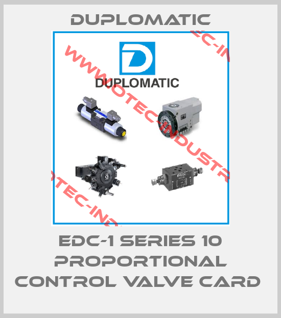 EDC-1 SERIES 10 PROPORTIONAL CONTROL VALVE CARD -big