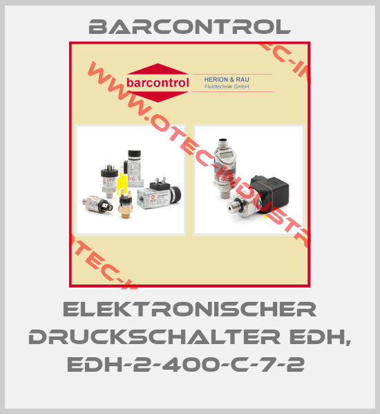 ELEKTRONISCHER DRUCKSCHALTER EDH, EDH-2-400-C-7-2 -big