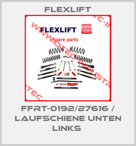 FFRT-0192/27616 / LAUFSCHIENE UNTEN LINKS -big