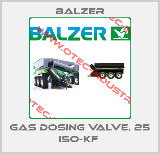 GAS DOSING VALVE, 25 ISO-KF -big
