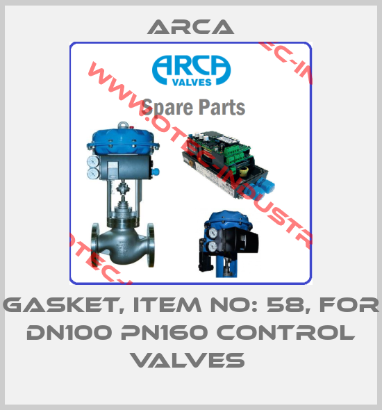 GASKET, ITEM NO: 58, FOR DN100 PN160 CONTROL VALVES -big