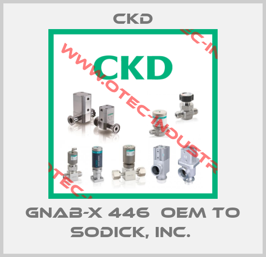 GNAB-X 446  OEM to Sodick, Inc. -big