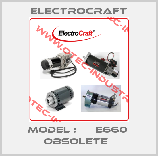 Model :      E660  obsolete  -big