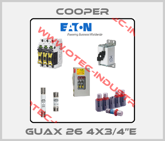 GUAX 26 4x3/4”E -big
