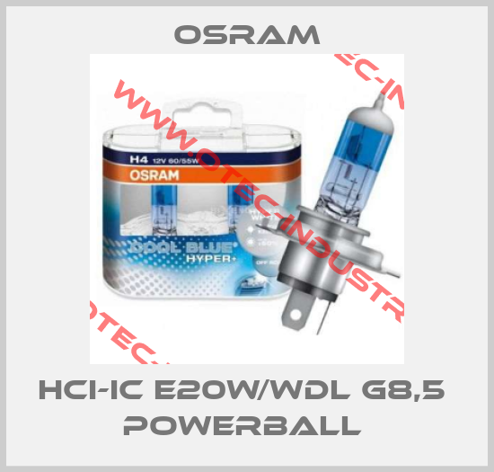 HCI-IC E20W/WDL G8,5  POWERBALL -big