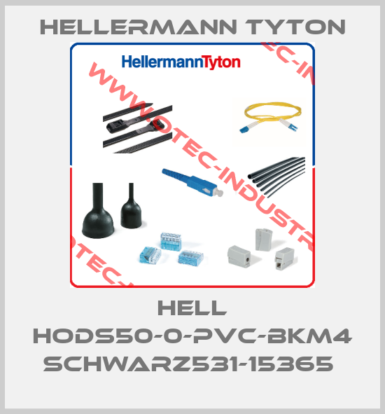 HELL HODS50-0-PVC-BKM4 SCHWARZ531-15365 -big
