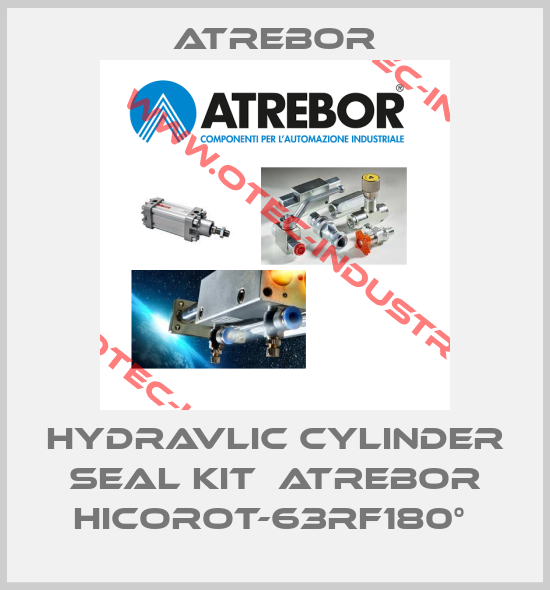 HYDRAVLIC CYLINDER SEAL KIT  ATREBOR HICOROT-63RF180° -big
