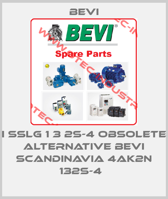 I SSLG 1 3 2S-4 obsolete alternative Bevi Scandinavia 4AK2n 132S-4  -big