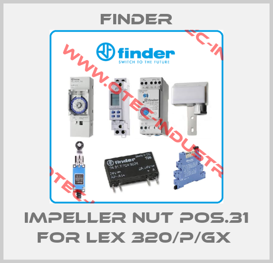 IMPELLER NUT POS.31 FOR LEX 320/P/GX -big
