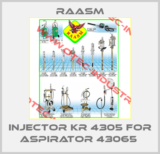 INJECTOR KR 4305 FOR ASPIRATOR 43065 -big