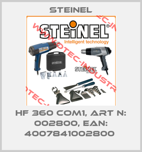 HF 360 COM1, Art N: 002800, EAN: 4007841002800 -big
