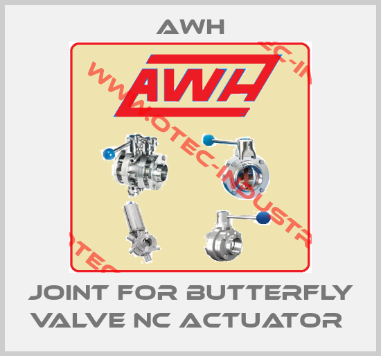 JOINT FOR BUTTERFLY VALVE NC ACTUATOR -big
