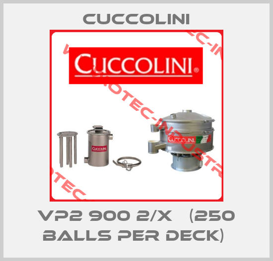 VP2 900 2/X   (250 balls per deck) -big