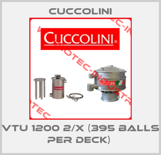 VTU 1200 2/X (395 balls per deck) -big