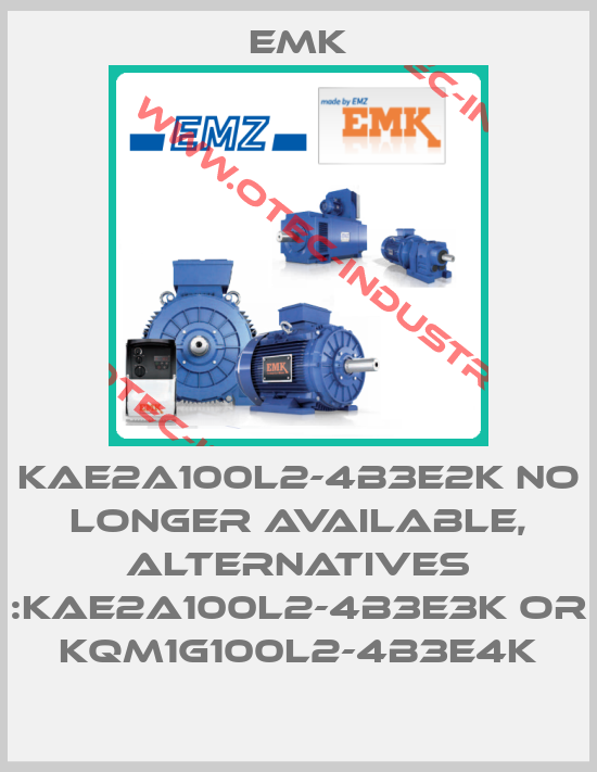 KAE2A100L2-4B3E2K no longer available, alternatives :KAE2A100L2-4B3E3K or KQM1G100L2-4B3E4K-big